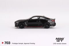 1:64 Mini GT BMW M4 CSL  Black Sapphire