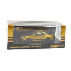 1:64 İnno NISSAN SKYLINE GT-R (R34) ''TOP SECRET'' Tokyo Auto Salon 2024