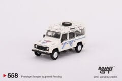 Mini GT 1:64 Land Rover Defender 110 1991 Safari Rally Martini Yarış Destek Aracı