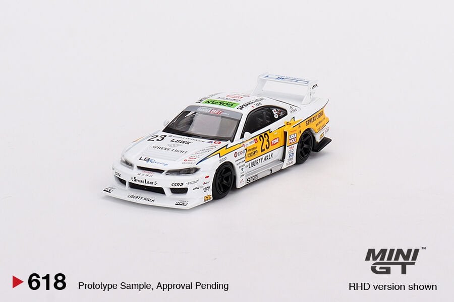 Mini Gt 1:64 Nissan LB-Super Silhouette S15 SILVIA #23 2022 Goodwood Hız Festivali