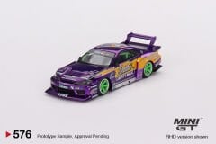 Mini GT 1:64 LB-Super Silhouette Nissan S15 SILVIA #555 2022 Formula Drift Japonya