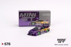Mini GT 1:64 LB-Super Silhouette Nissan S15 SILVIA #555 2022 Formula Drift Japonya