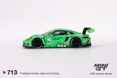 Mini GT 1:64 Porsche 911 GT3 R #80 GTD AO Racing 2023 IMSA Sebring 12
