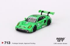 Mini GT 1:64 Porsche 911 GT3 R #80 GTD AO Racing 2023 IMSA Sebring 12