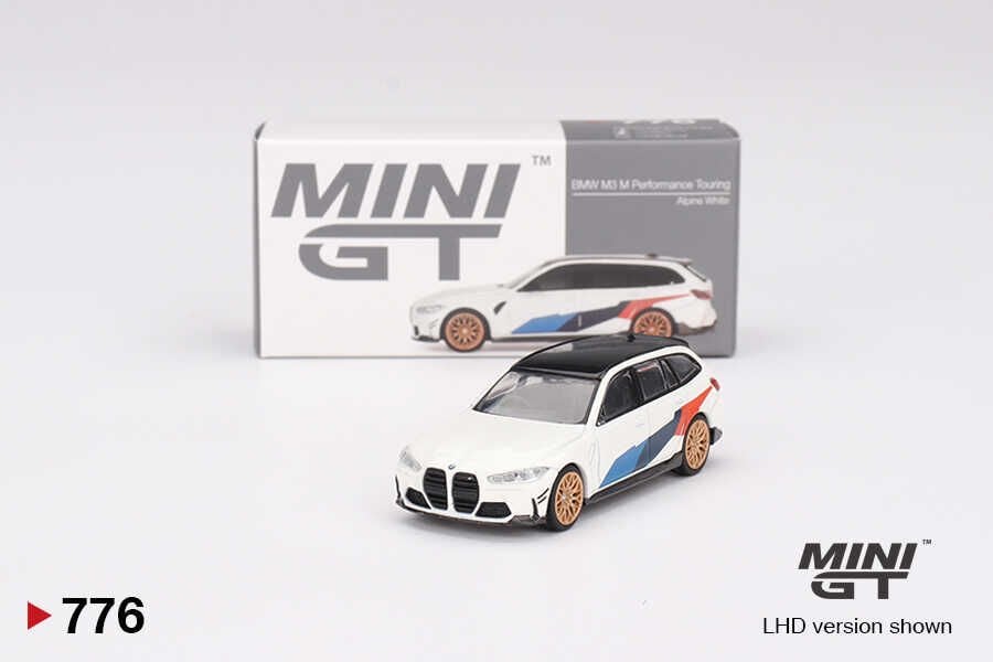Mini GT 1/64 BMW M3 M Performance Touring Alpine White