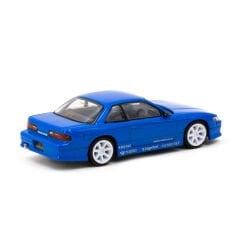 Tarmac Works 1/64 VERTEX Nissan Silvia S13 Blue Metallic TOYO TIRES