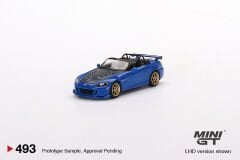 Mini GT 1:64 Honda S2000 (AP2) Mugen Monte Carlo Blue Pearl