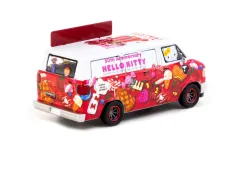 Tarmac Works 1/64 Dodge Van Hello Kitty Food Truck - GLOBAL64 T64G-TL032-HK
