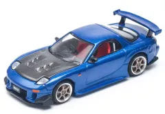 1:64 POPRACE Mazda RX7 RE Amemiya Blue POP RACE NEW