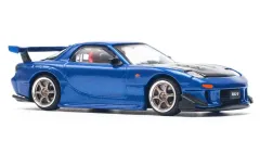 1:64 POPRACE Mazda RX7 RE Amemiya Blue POP RACE NEW