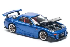 1:64 POPRACE Mazda RX7 RE Amemiya Blue POP RACE NEW