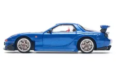 1:64 POPRACE Mazda RX7 RE Amemiya Blue POP RACE NEW
