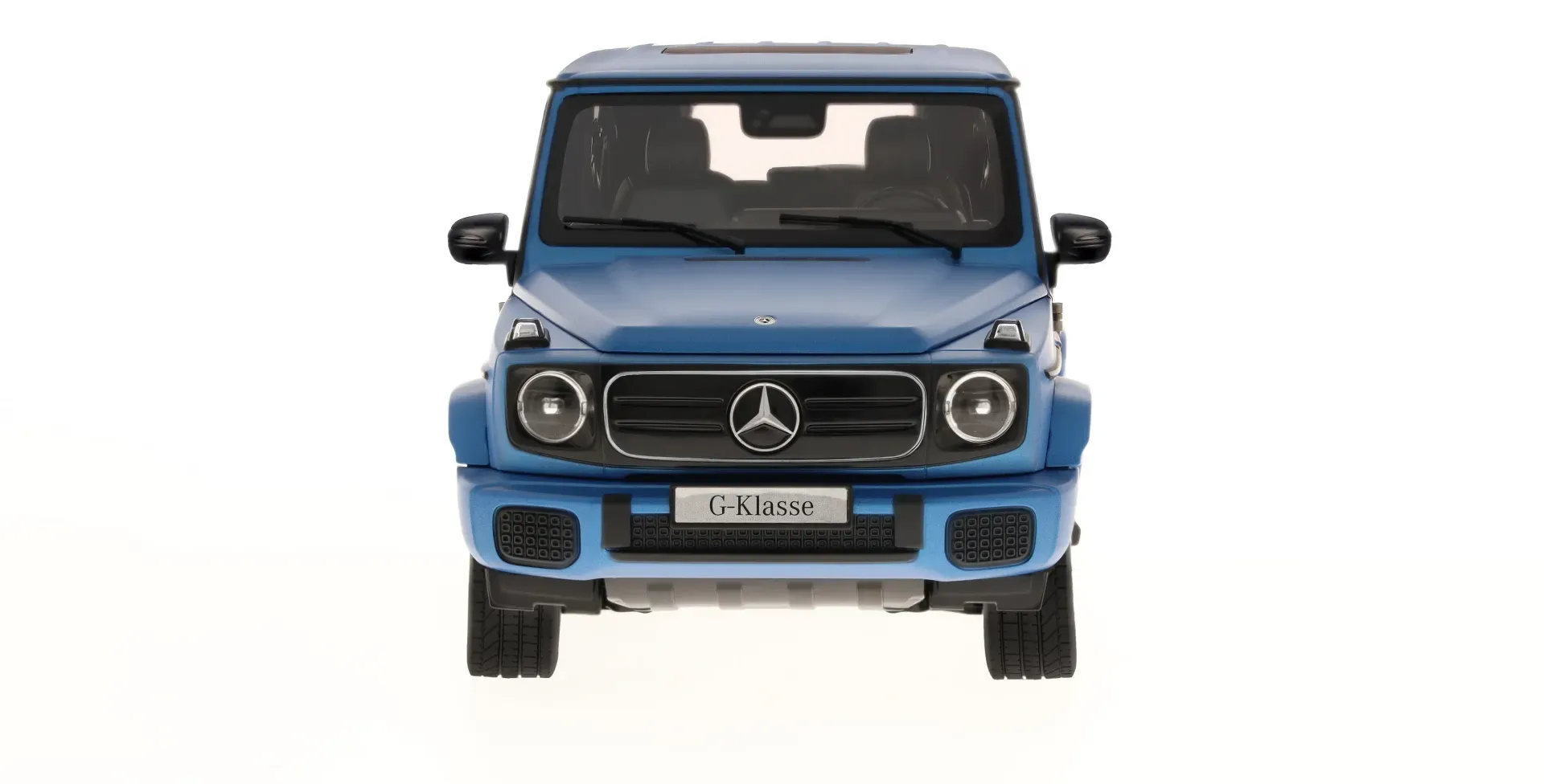 Mercedes-Benz Norev 1:18 ölçek model araba G-Sınıfı N465 güney denizi mavi magno EQ Teknolojisi