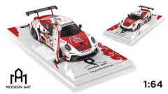 1/64 ModernArt Porsche 992 GT3 Team Betterlife #9 Ve Figür