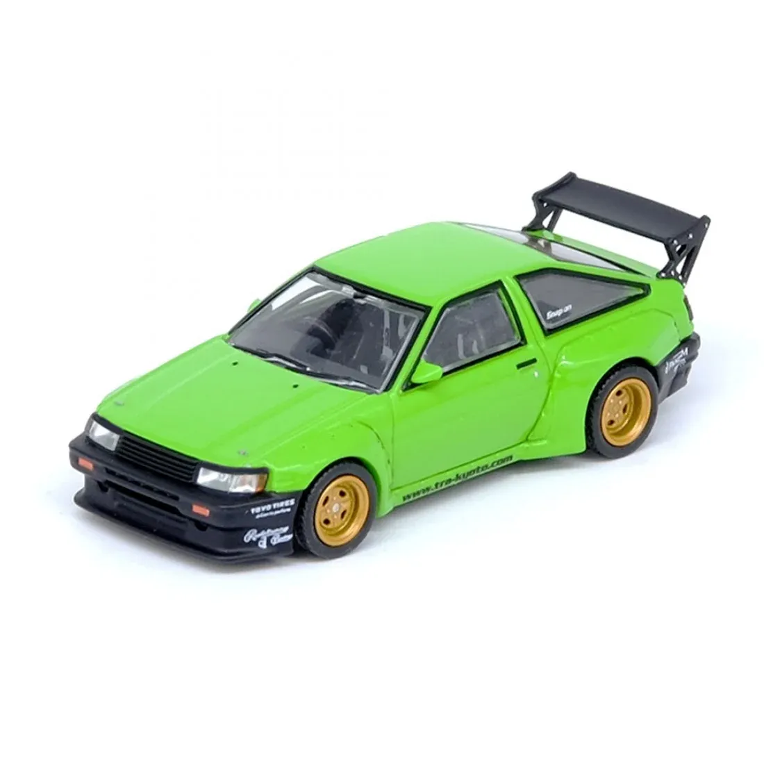 Inno 1/64 Toyota A AE86 Levin ''PANDEM ROCKET BUNNY'' Green IN64-AE86PL-GRN