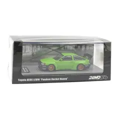 Inno 1/64 Toyota A AE86 Levin ''PANDEM ROCKET BUNNY'' Green IN64-AE86PL-GRN
