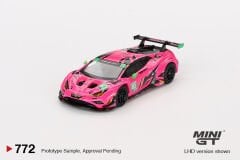 Mini GT Lamborghini Huracán GT3 EVO2 #83 Iron Dames 2023 IMSA Daytona 24 Saat