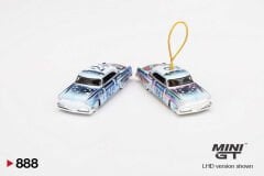 Mini GT 1/64 Lincoln Capri Christmas Hot Rod by Tim Sadchikov 2024 Christmas Edition
