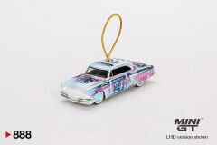 Mini GT 1/64 Lincoln Capri Christmas Hot Rod by Tim Sadchikov 2024 Christmas Edition