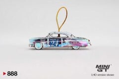Mini GT 1/64 Lincoln Capri Christmas Hot Rod by Tim Sadchikov 2024 Christmas Edition