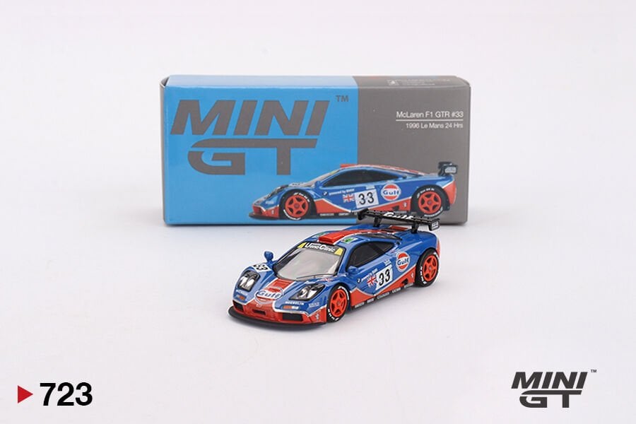 Mini GT McLaren F1 GTR #33 1996 Le Mans 24 Saat