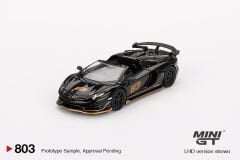 Mini GT 1:64 Lamborghini Aventador SVJ 63 Roadster Nero Aldebaran