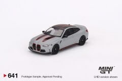 Mini GT 1:64 BMW M4 CSL Frozen Brooklyn Grey Metallic