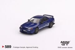 Mini Gt 1:64 Nissan Skyline GT-R Top Secret  VR32 Metallic Blue