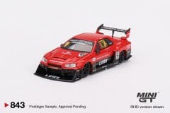 Mini GT 1:64 Nissan LB-ER34 Super Silhouette SKYLINE Red/Black