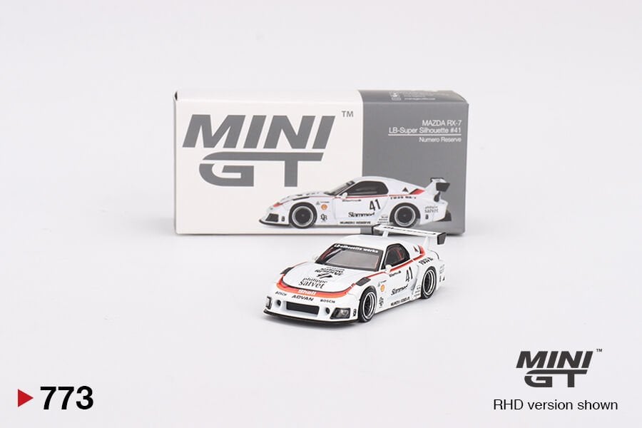 Mini Gt 1:64 MAZDA RX-7 LB-Super Silhouette #41 Numero Reserve