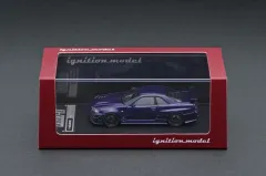 1:64 igniton Nismo R34 GT-R Z-tune Mor Metalik