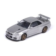 Inno 1/64 NISSAN SKYLINE GT-R (R34) V-Spec II Silver