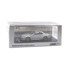 Inno 1/64 NISSAN SKYLINE GT-R (R34) V-Spec II Silver
