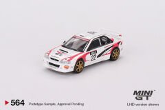 1:64 Mini GT 564 SUBARU Impreza WRC98 1999 Corse Ralli Turu #22