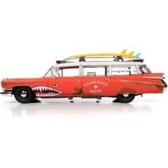 1:18 New Auto World 1959 Cadillac Eldorado Ambulance Surf Shark AW312
