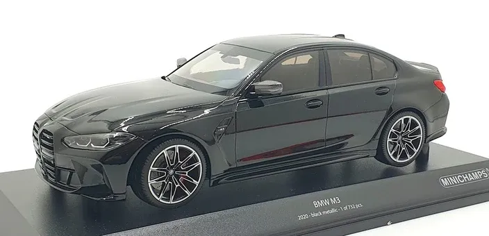 1:18 Minichamps 2020 BMW M3 - Black Metallic
