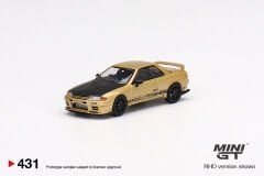 Mini GT 1:64 Top Secret Nissan Skyline GT-R VR32 Top Secret Gold MGT431