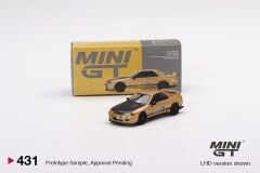 Mini GT 1:64 Top Secret Nissan Skyline GT-R VR32 Top Secret Gold MGT431