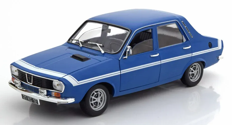 1:18 Norev 1971 Renault 12 Gordini Bleu-de-France (Norev 185248)