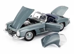 1:18 Norev  MERCEDES BENZ 300SL ROADSTER SPIDER (W198) 1957 GREY B66040696