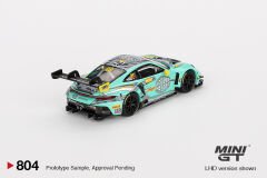 Mini GT 1:64 Porsche 911 GT3 R #28 HubAuto Racing 2023 FIA GT Dünya Kupası 70. Makao Grand Prix Mini GT 804