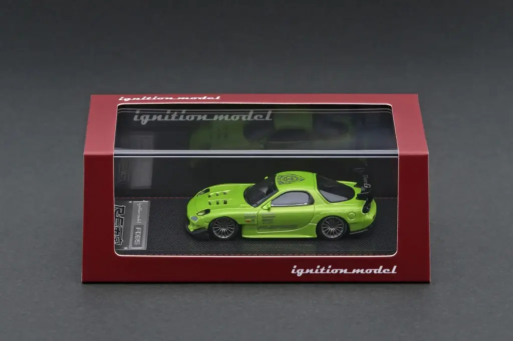 1:64 İgnition model Mazda RX-7 (FD3S) RE Amemiya Yeşil Metalik IG1947