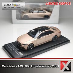 Almost Real 1:64 Mercedes - AMG S63 E Performance 2023 Kalahari Gold Magno