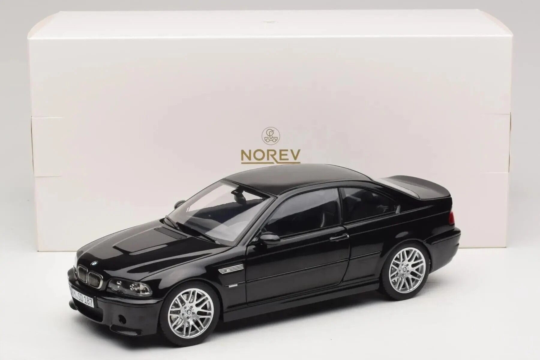 1:18 Norev 2003 BMW M3 E46 CSL Saphire Black 183017