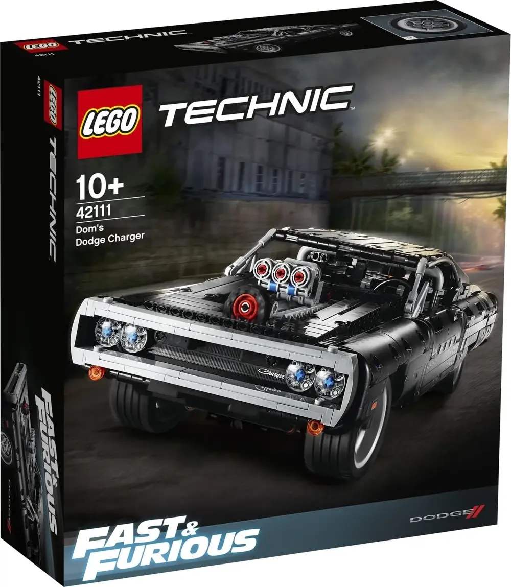 LEGO Technic 42111 Dom'un Dodge Charger'ı +10 Yaş (1077 Parça)