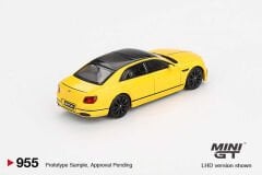 Mini GT 1/64 Bentley Flying Spur Monaco Yellow MGT00955
