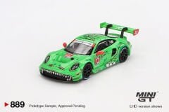 Mini GT 1/64 Porsche 911 GT3 R AO Racing 2024 IMSA Daytona 24 Hrs GTD Pro 2nd Plac MGT00889
