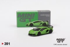 Mini Gt 1/64 Lamborghini Aventador SVJ Verde Mantis MGT00391