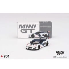 Mini GT 1/64 Honda NSX GT3 EVO AlphaTauri Yuki Tsunoda 2023 Red Bull Formula Nurburgring MGT00761