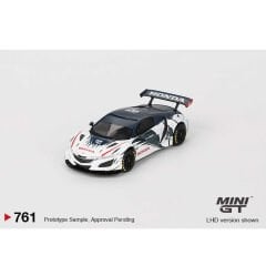 Mini GT 1/64 Honda NSX GT3 EVO AlphaTauri Yuki Tsunoda 2023 Red Bull Formula Nurburgring MGT00761